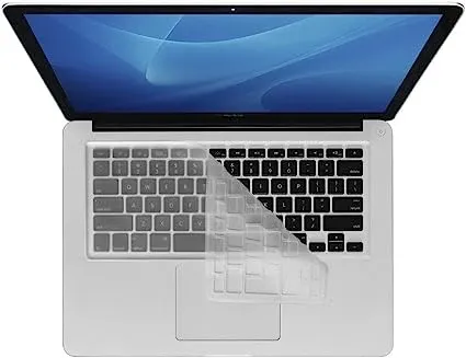 PROTECTOR DE TECLADO PARA PORTÁTIL MACBOOK 13" TRANSPARENTE
